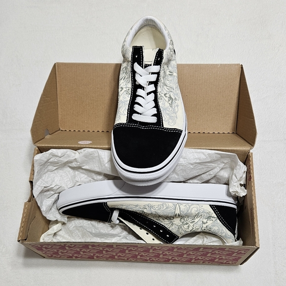 Vans Old Skool Raven Skull Adult Unisex Men/Women Sizes - Picture 4 of 6